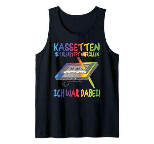 80er Jahre Party Outfit Herren 90er Jahre - Damen Retro Tank Top 80er Jahre Party Outfit Herren 90er Jahre - Damen Retro Tank Top von 80er Jahre Kleidung Frauen 90er Jahre Kostüm