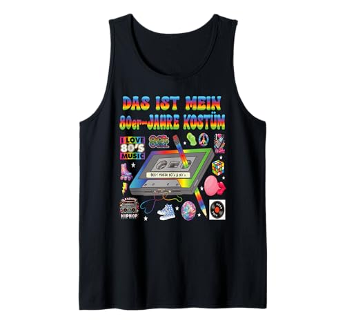 80er Jahre Party Outfit Herren 90er Jahre - Damen Retro Tank Top von 80er Jahre Kleidung Frauen 90er Jahre Kostüm