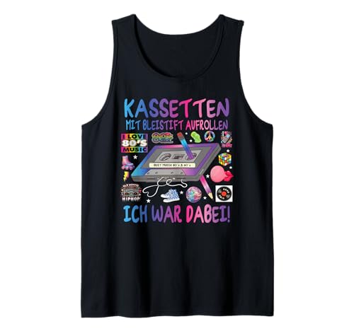 80er Jahre Party Outfit Herren 90er Jahre - Damen Retro Tank Top 80er Jahre Party Outfit Herren 90er Jahre - Damen Retro Tank Top von 80er Jahre Kleidung Frauen 90er Jahre Kostüm