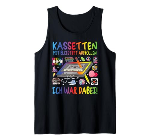 80er Jahre Party Outfit Herren 90er Jahre - Damen Retro Tank Top 80er Jahre Party Outfit Herren 90er Jahre - Damen Retro Tank Top von 80er Jahre Kleidung Frauen 90er Jahre Kostüm