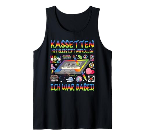 80er Jahre Party Outfit Herren 90er Jahre - Damen Retro Tank Top 80er Jahre Party Outfit Herren 90er Jahre - Damen Retro Tank Top von 80er Jahre Kleidung Frauen 90er Jahre Kostüm