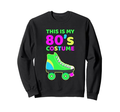 80er Jahre Kostüm Party Rollschuhe Outfit Herren Damen Sweatshirt 80er Jahre Kostüm Party Rollschuhe Outfit Herren Damen Sweatshirt von 80er Jahre Party Retro Vintage Geschenkidee