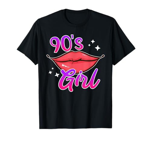 Musik Ich bin ein Mädchen der 90er T-Shirt Musik Ich bin ein Mädchen der 90er T-Shirt von 80er Jahre T-Shirt 90er Musik Geschenk