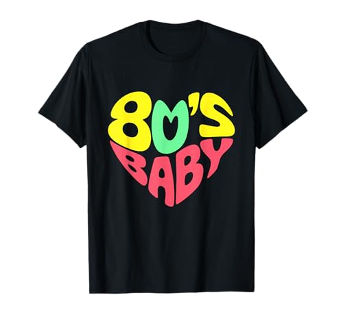 80er Party 80's Baby Retro Achtziger Nostalgie T-Shirt 80er Party 80's Baby Retro Achtziger Nostalgie T-Shirt von 80er Party Retro Achtziger Nostalgie Vibes