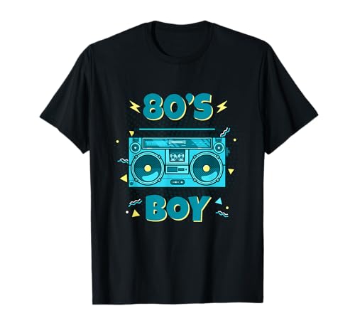 80er Jahre Outfit 80's Boy Retro Vintage Motto Party Kostüm T-Shirt 80er Jahre Outfit 80's Boy Retro Vintage Motto Party Kostüm T-Shirt von 80s Fashion Retro Outfit Eigthies 80er Verkleidung