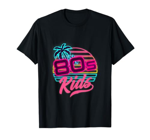 80er Jahre Party Kids Born in the 80s Retro T-Shirt 80er Jahre Party Kids Born in the 80s Retro T-Shirt von 80s Party 80er Jahre