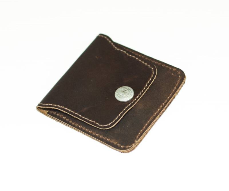 Braune Leder Geldbörse | Jägerleder Handgemacht von 80sStyleBags