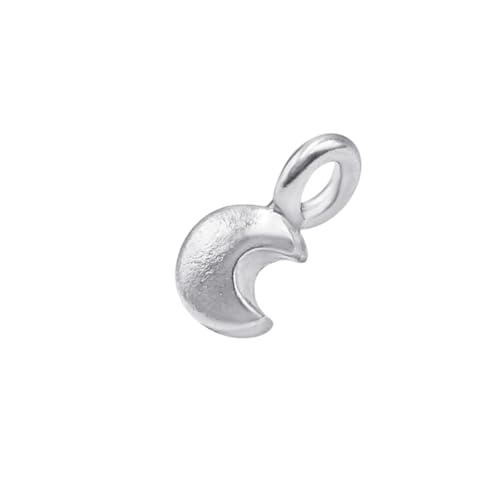 81stgeneration Hill Tribe Silber Kleines Halbmond Charm – Himmlische Anhänger von 81stgeneration