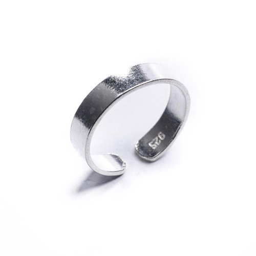 81stgeneration Neu Sterling Silber 925 Klarzehenring einstellbarer Größe von 81stgeneration