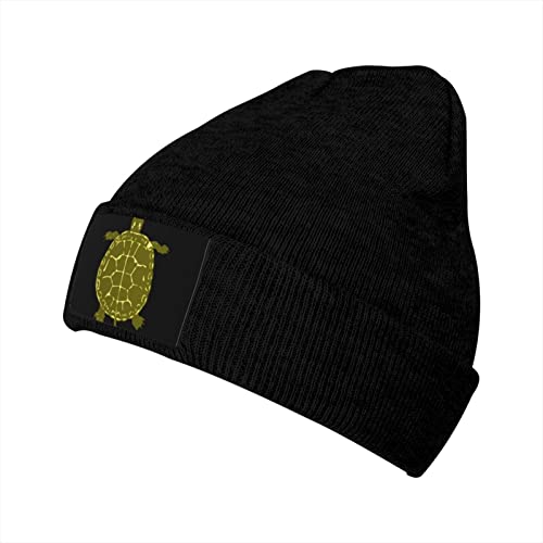 843 Beanie Mütze Schildkröten Der Amerikanischen Ureinwohner Sommermütze Komfortabel Kopfbedeckung Warm Nachtmütze, Für Herbst, Frühling, Damen von 843