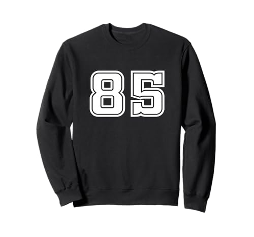 85 Nummer 85 1985 Team College University Männer Frauen Kinder Sweatshirt von 85 Number 85 Apparel