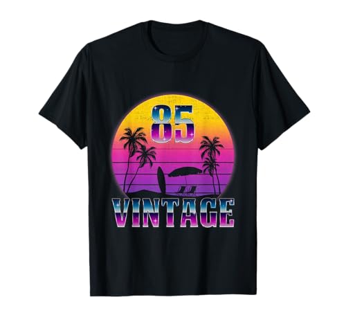 Vintage 85 Jahre Alt Geschenk Für Männer 85. Geburtstag T-Shirt Vintage 85 Jahre Alt Geschenk Für Männer 85. Geburtstag T-Shirt von 85. Geburtstag Geschenk