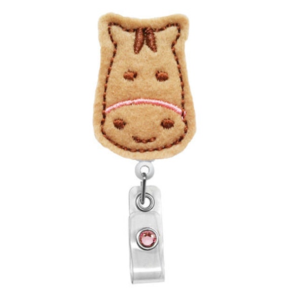 Hübsch Pferd - Badge Holder Krankenschwestern Abzeichen Inhaber Hübsch Rollen Eindeutige Id Brosche Rn Reel von 868shop
