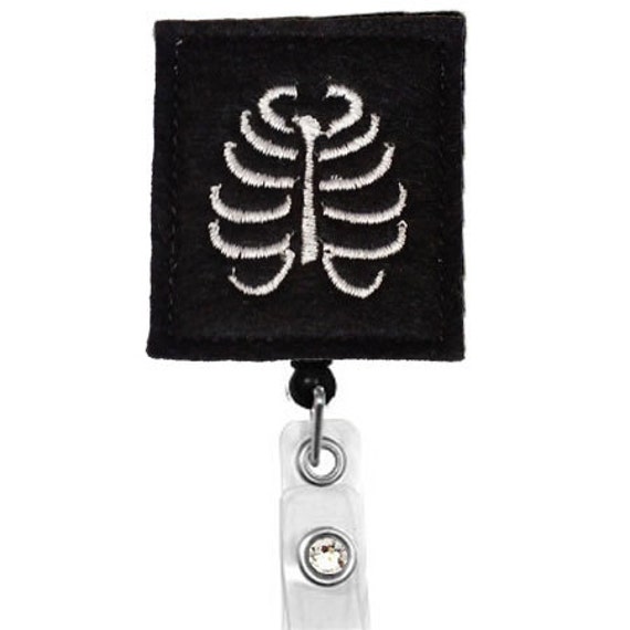 x-Ray - Glühen in Der Dark Name Badge Holder Krankenschwestern Abzeichen Inhaber Hübsch Walzen Eindeutige Id Brosche Rn Reel von 868shop