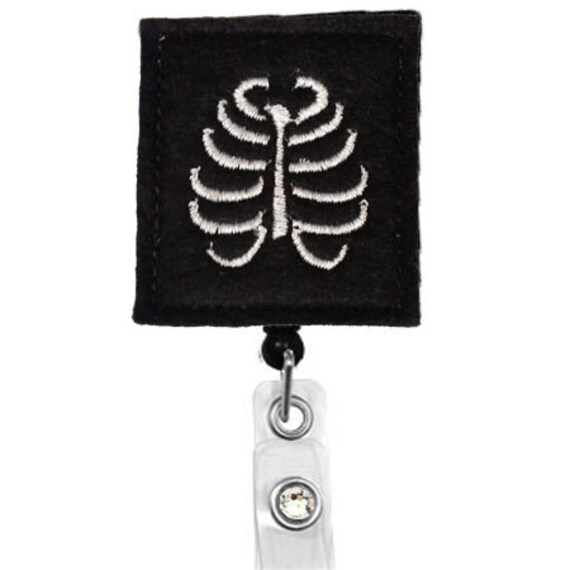 x-Ray - Glühen in Der Dark Name Badge Holder Krankenschwestern Abzeichen Inhaber Hübsch Walzen Eindeutige Id Brosche Rn Reel von 868shop