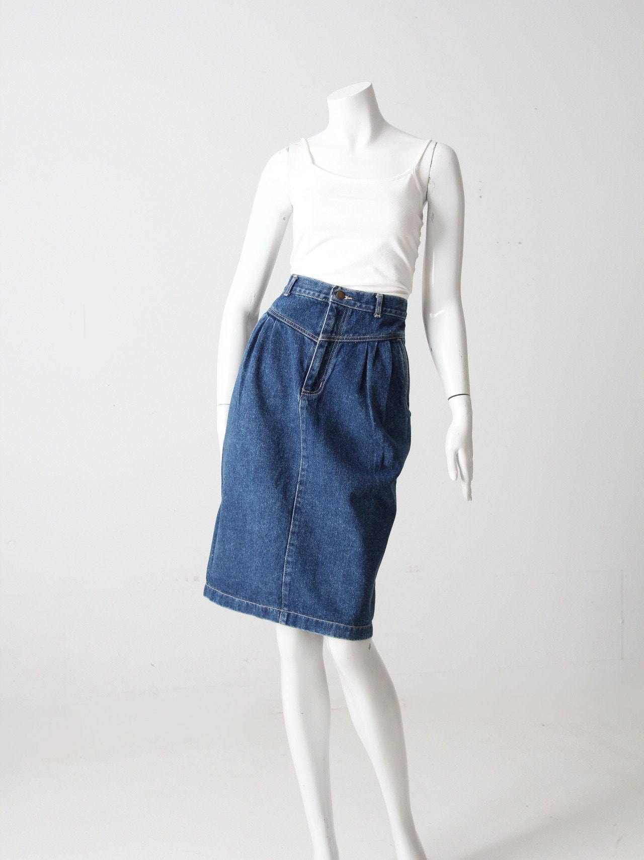Vintage 80Er Jahre Jeansrock von 86Vintage86