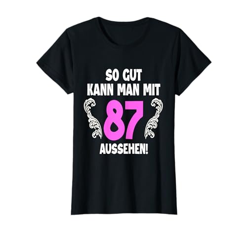 87 Jahre Tshirt Frauen Jahrgang 1935 Geboren 87. Geburtstag T-Shirt 87 Jahre Tshirt Frauen Jahrgang 1935 Geboren 87. Geburtstag T-Shirt von 87 Jahre Geschenk Geburtstagsgeschenk Geschenkidee