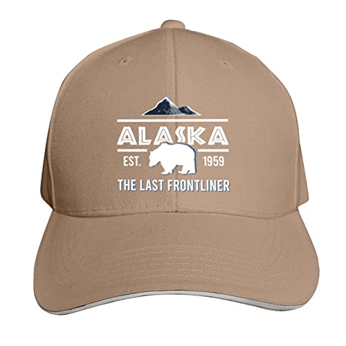 874 Baseballkappe Alaska Der Letzte Frontliner 1959 Basecap Klassische Trucker Cap Atmungsaktiv Baseball Kappe Für Athletic Ausflug Sport von 874