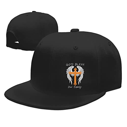 874 Baseballkappe Gott Jesus Segne Unsere Familie Baseball Kappe Retro Baseball Mützen Casual Trucker Cap Für Athletic Ausflug Sport von 874