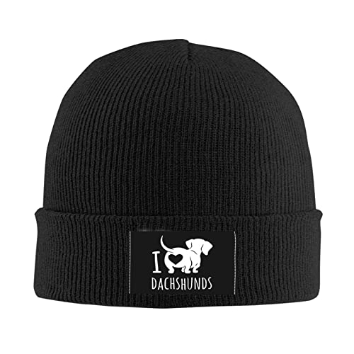 874 Mützen, Ich Liebe Dackel Atmungsaktivem Laufmützen Funktionale Schädel Cap Unisex Für Damen Herren Winter von 874