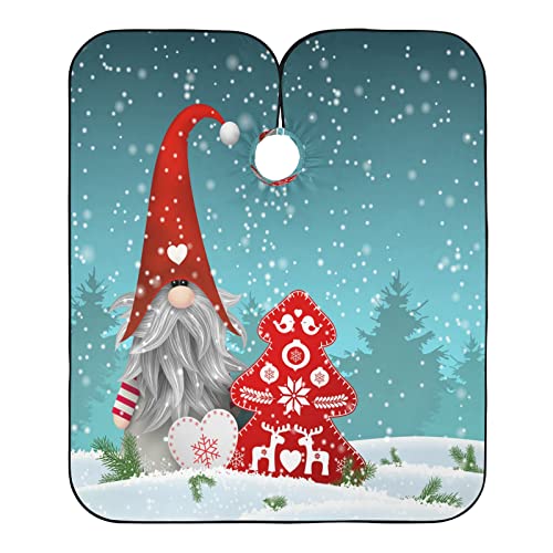 Haar Salon Cape Weihnachtszwerg Haarschnitt Cape Polyester Haarschnitt Salon Umhang Universal Friseure Kleid Für Haarschneiden Frauen Kinder von 874