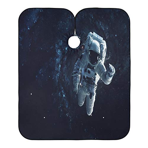 Haarschneidemantel Weltraumgalaxie-Astronaut Styling Schürze Polyester Friseurumhang Universal Haarschnitt Cape Für Frauen Salon Haarschnitt von 874