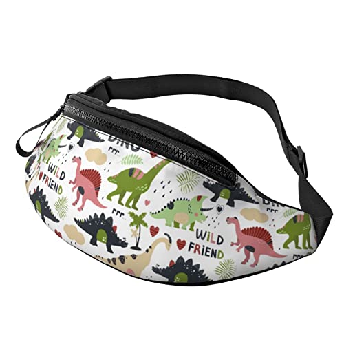 Handytasche Tasche Süße Dinosaurier Unisex Gurttasche Große Kapazität,Mode Sporttasche Für Laufen Damen Spazieren 14X35Cm von 874