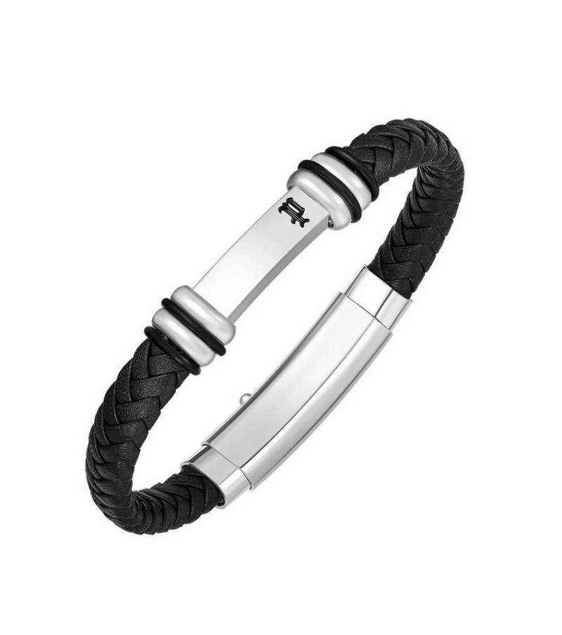 Police Lederarmband Police Armband Herren Highbridge Leder Schwarz PEAGB0041404 von Police