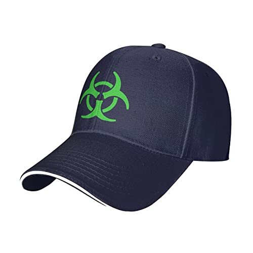 883 Baseballkappe Grünes Biohazard-Symbol Trucker Cap Klassische Basecap Verstellbare Baseball Mützen Für Sport, Outdoor, Athletic 883 Baseballkappe Grünes Biohazard-Symbol Trucker Cap Klassische Basecap Verstellbare Baseball Mützen Für Sport, Outdoor, Athletic von 883