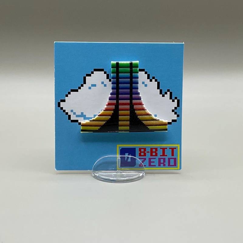 Atari Logo Pin // Arcade Hat Retro Anstecknadel Schrumpfplastik Ähnlich Wie Emaille von 8BitZero