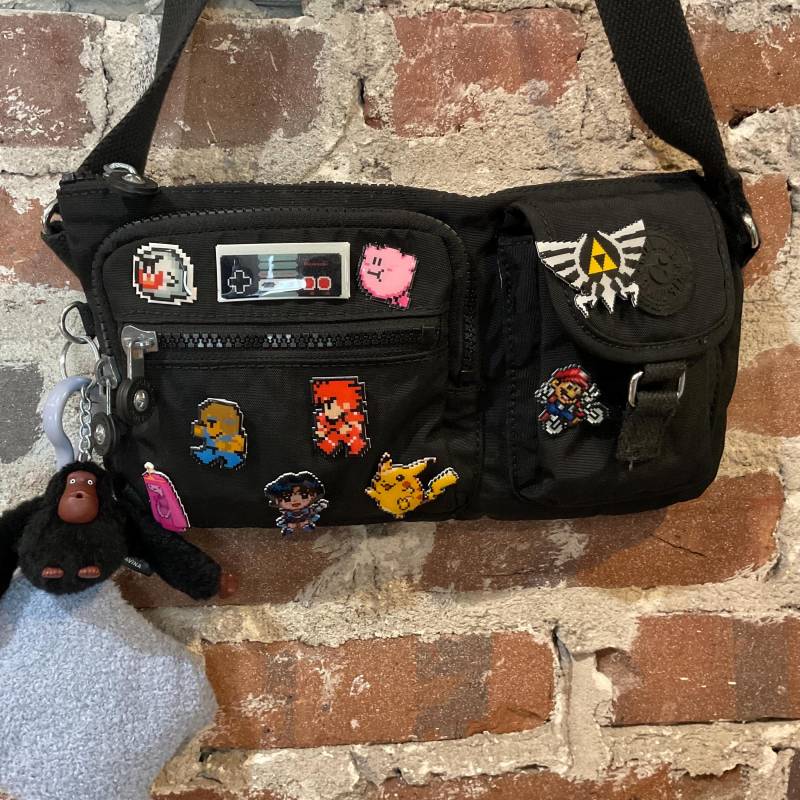 Final Fantasy Pin // 1 Ff1 Nintendo Hutnadel Pixel Krawattennadel Harzbeschichteter Schrumpfplastik Ähnlich Emaille von 8BitZero