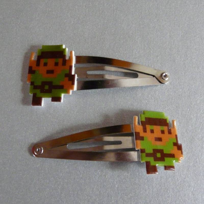 Hyrule Held - Zelda Haarspangen von 8BitZero