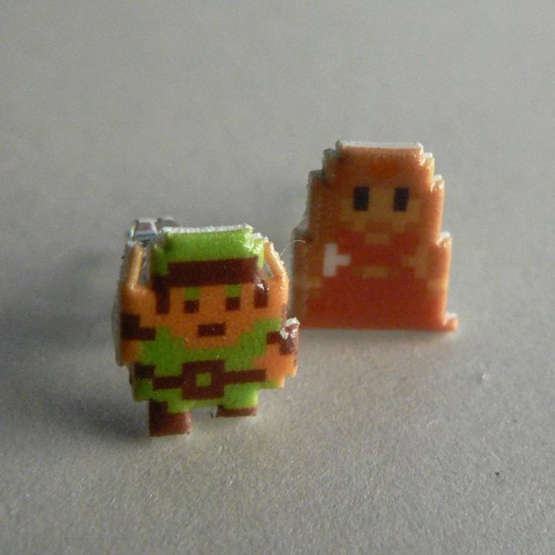 Hyrule Hunk Und Hottie - Link Zelda Ohrringe von 8BitZero
