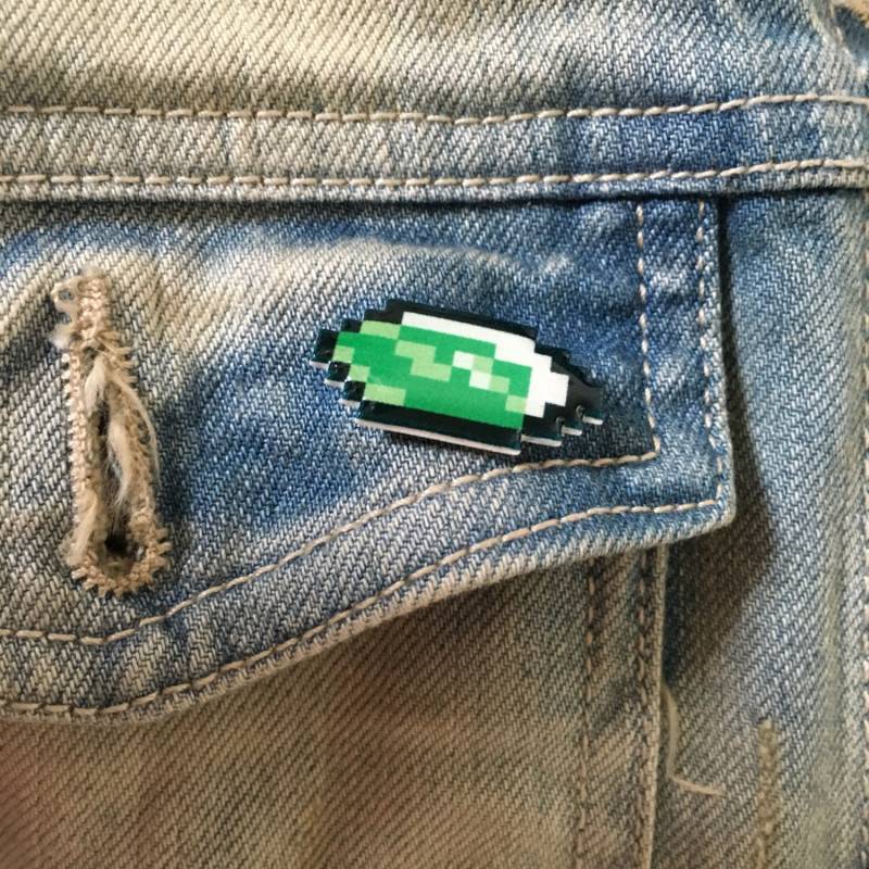 Legend Of Zelda Rupie Pin | Farbe Wählbar von 8BitZero