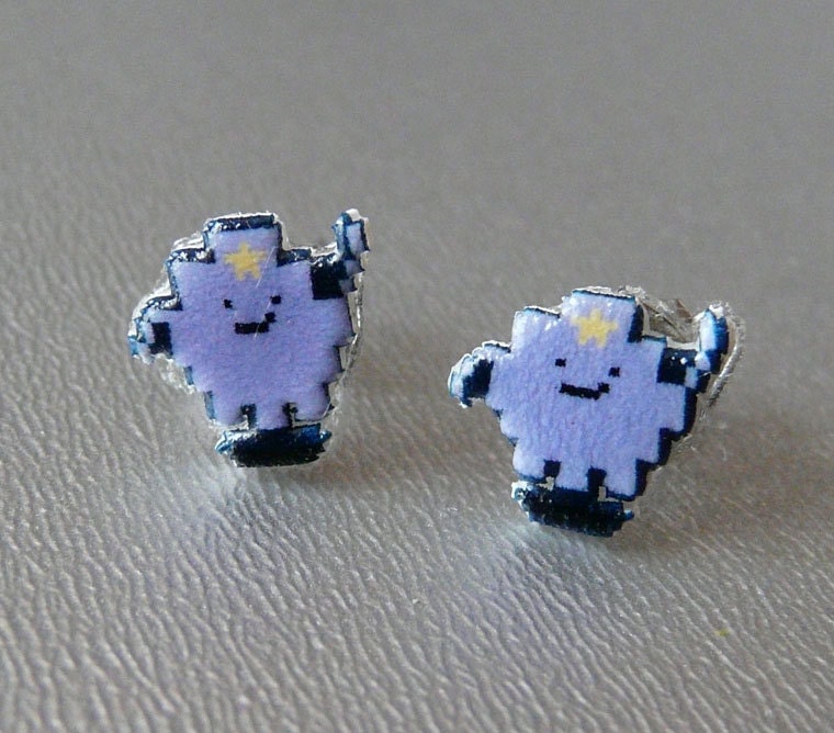 Lump On My Lumps - Adventure Time Lumpy Space Princess Ohrstecker von 8BitZero