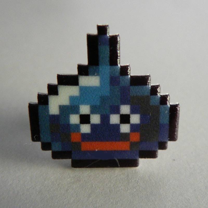 Slime - Drachenabenteuer Pin von 8BitZero