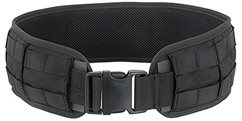 8FIELDS Padded MOLLE Tactical Combat Belt Airsoft Kampf- Kriegsgürtel Gepolstert (S, Black) von 8FIELDS