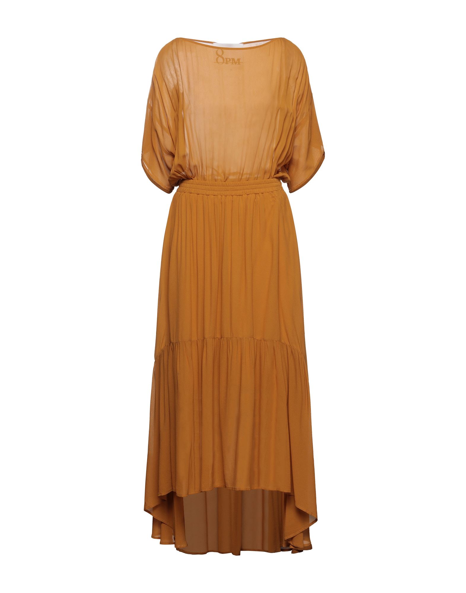 8PM Maxi-kleid Damen Ocker von 8PM