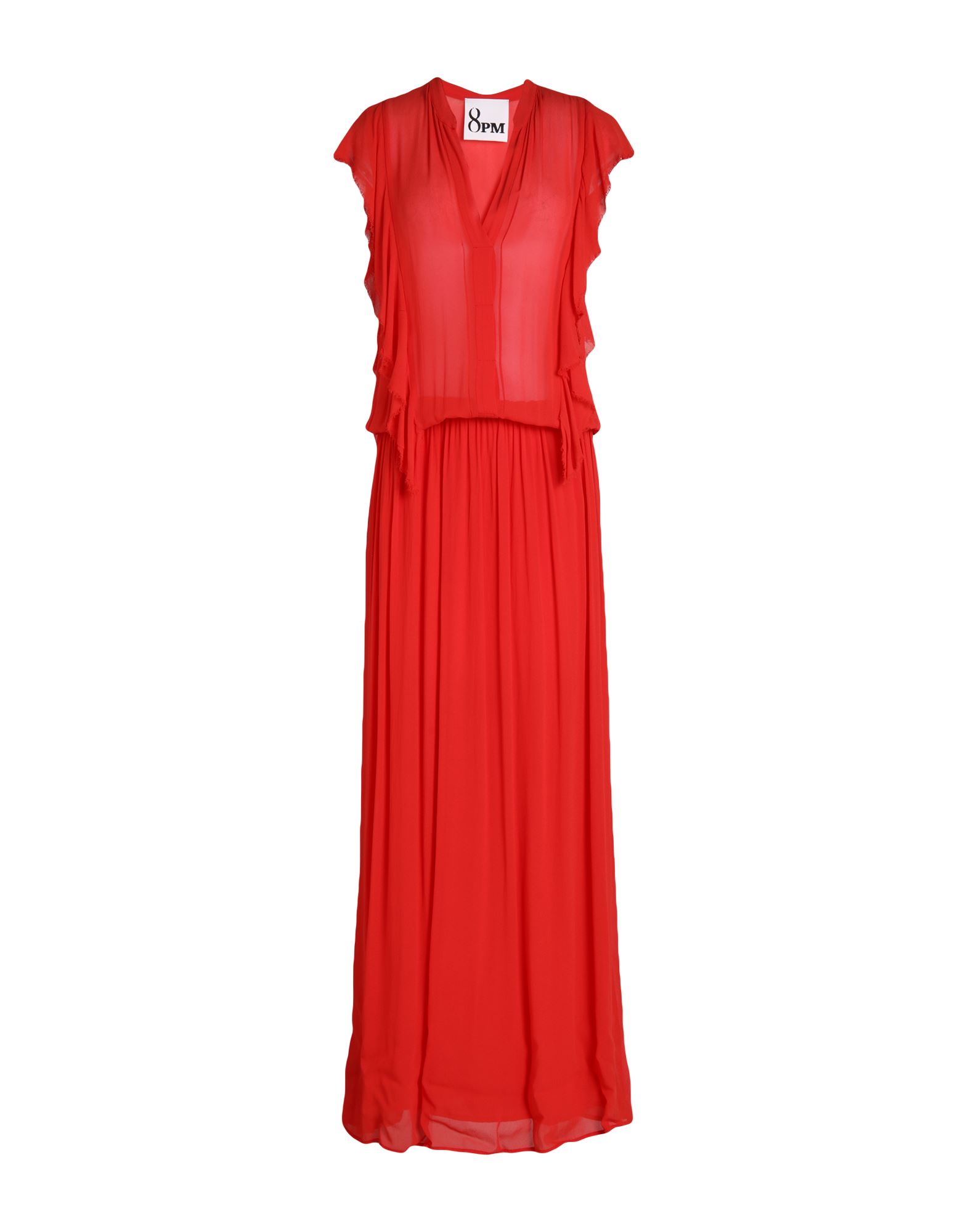 8PM Maxi-kleid Damen Tomatenrot von 8PM