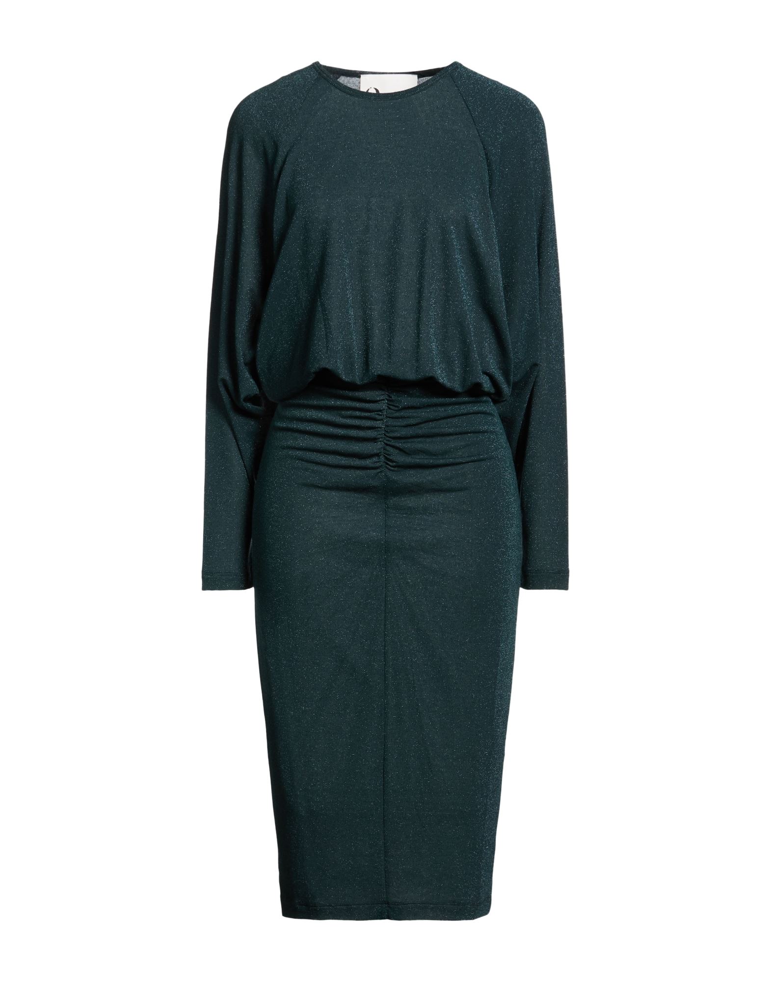 8PM Midi-kleid Damen Dunkelgrün von 8PM