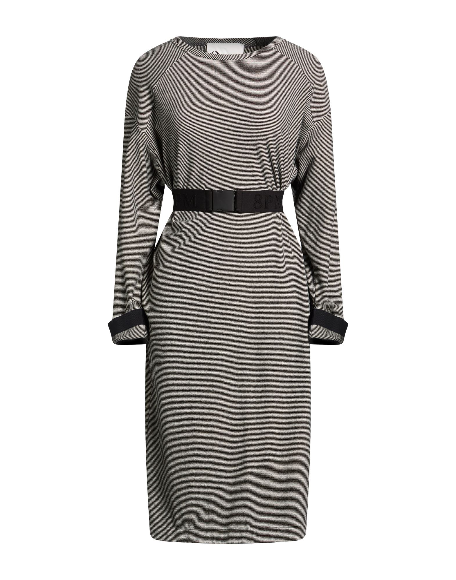 8PM Midi-kleid Damen Schwarz von 8PM