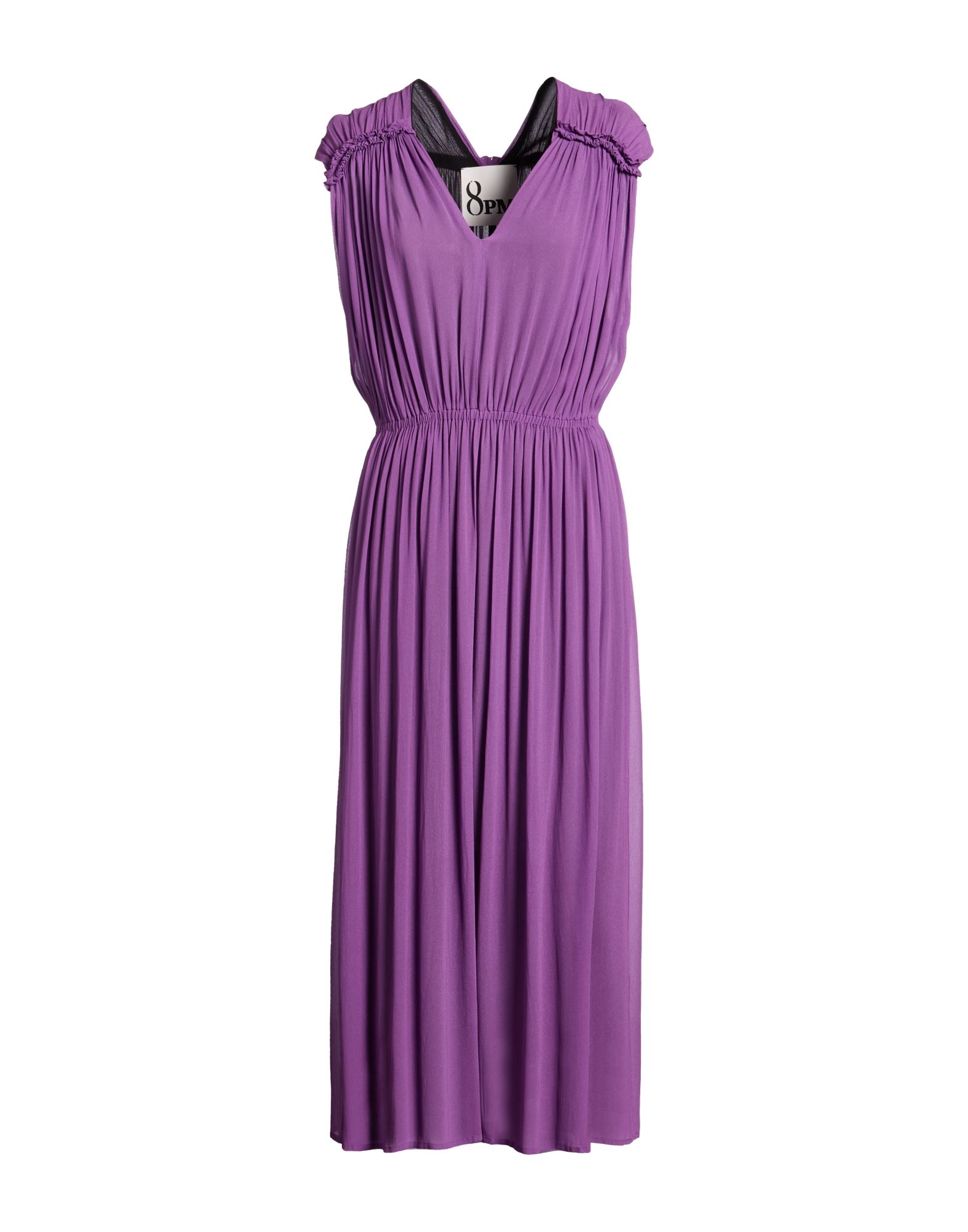 8PM Midi-kleid Damen Violett von 8PM