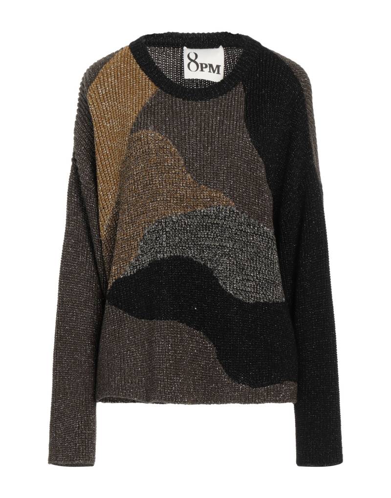 8PM Pullover Damen Schwarz von 8PM