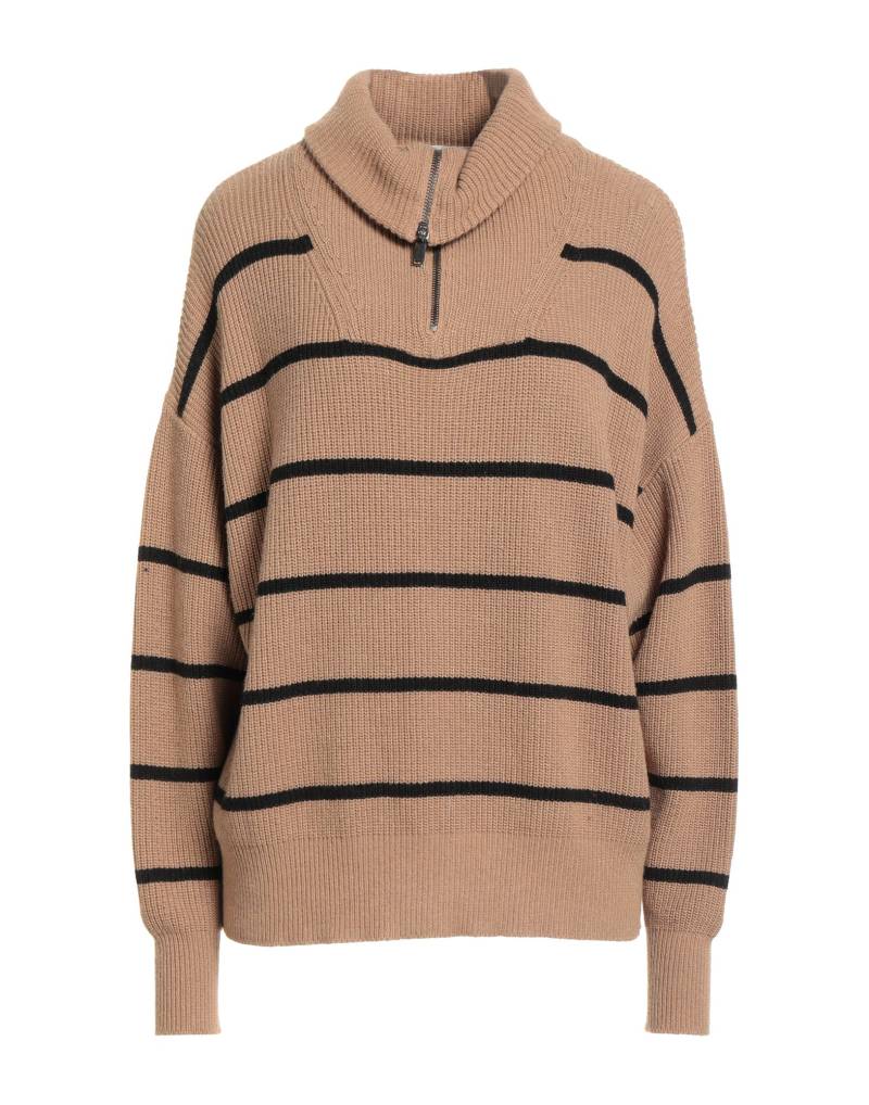 8PM Rollkragenpullover Damen Kamel von 8PM