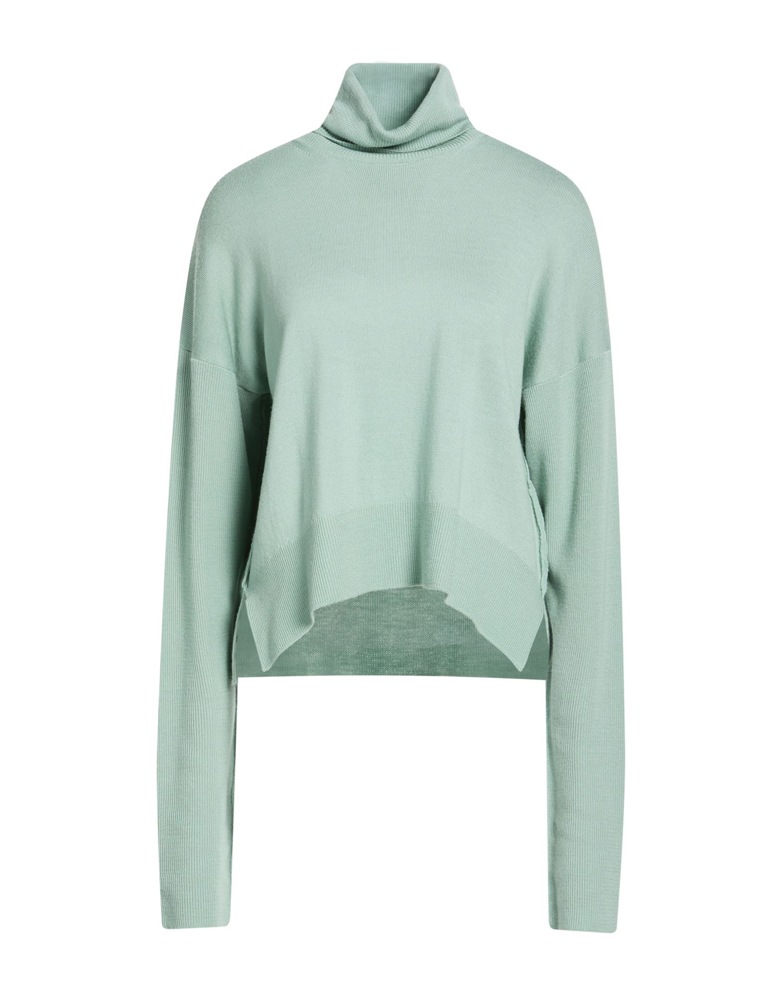 8PM Rollkragenpullover Damen Säuregrün von 8PM