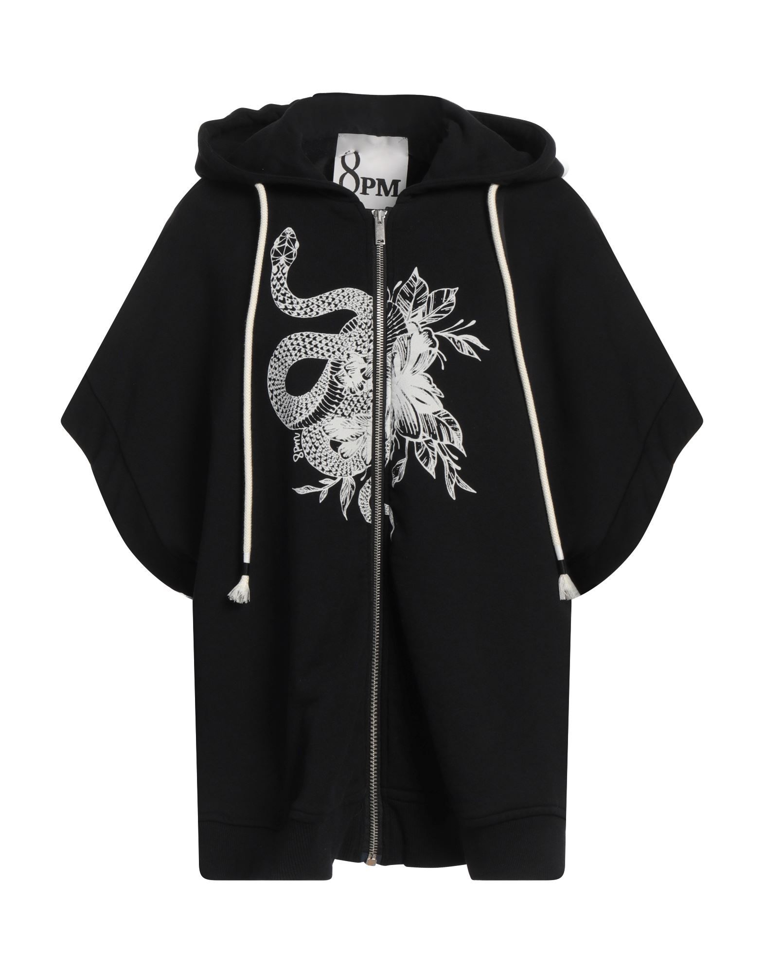 8PM Sweatshirt Damen Schwarz von 8PM