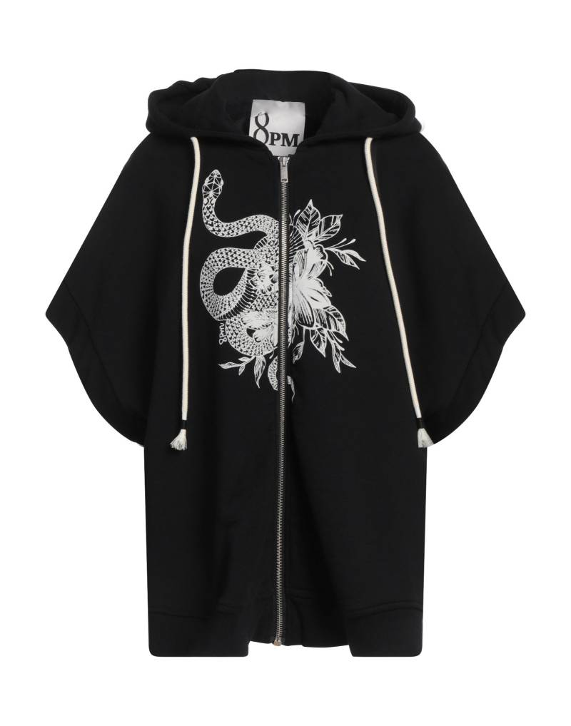 8PM Sweatshirt Damen Schwarz von 8PM