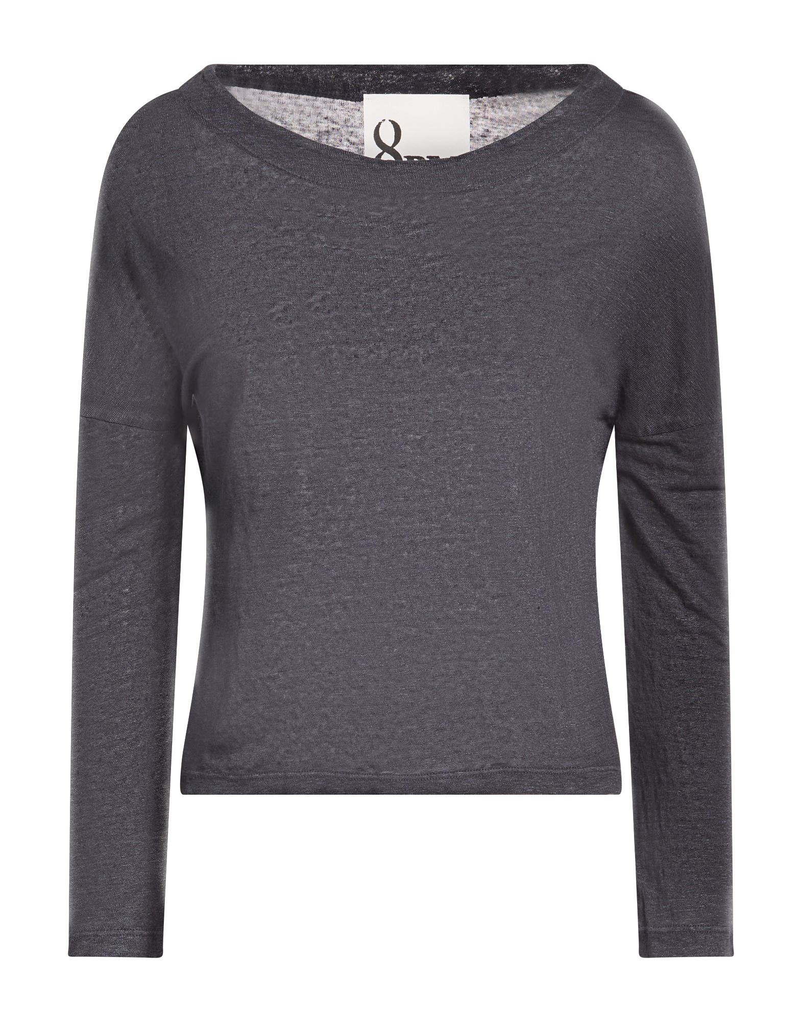 8PM T-shirts Damen Braungrau von 8PM