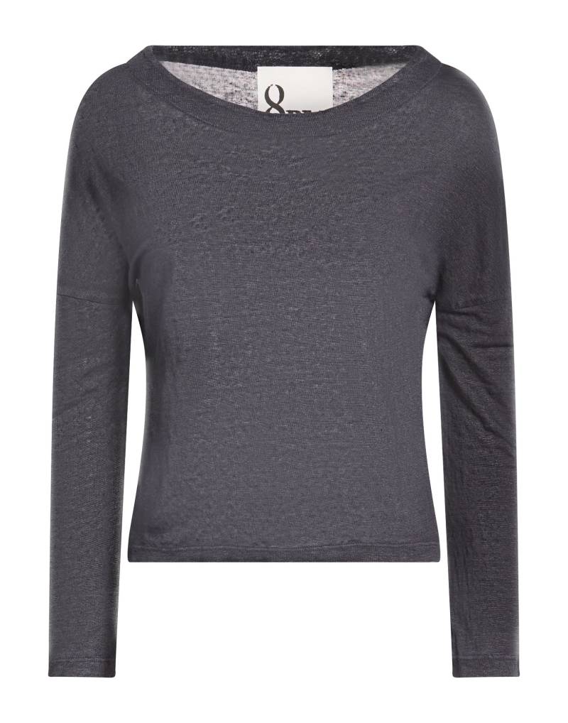 8PM T-shirts Damen Braungrau von 8PM