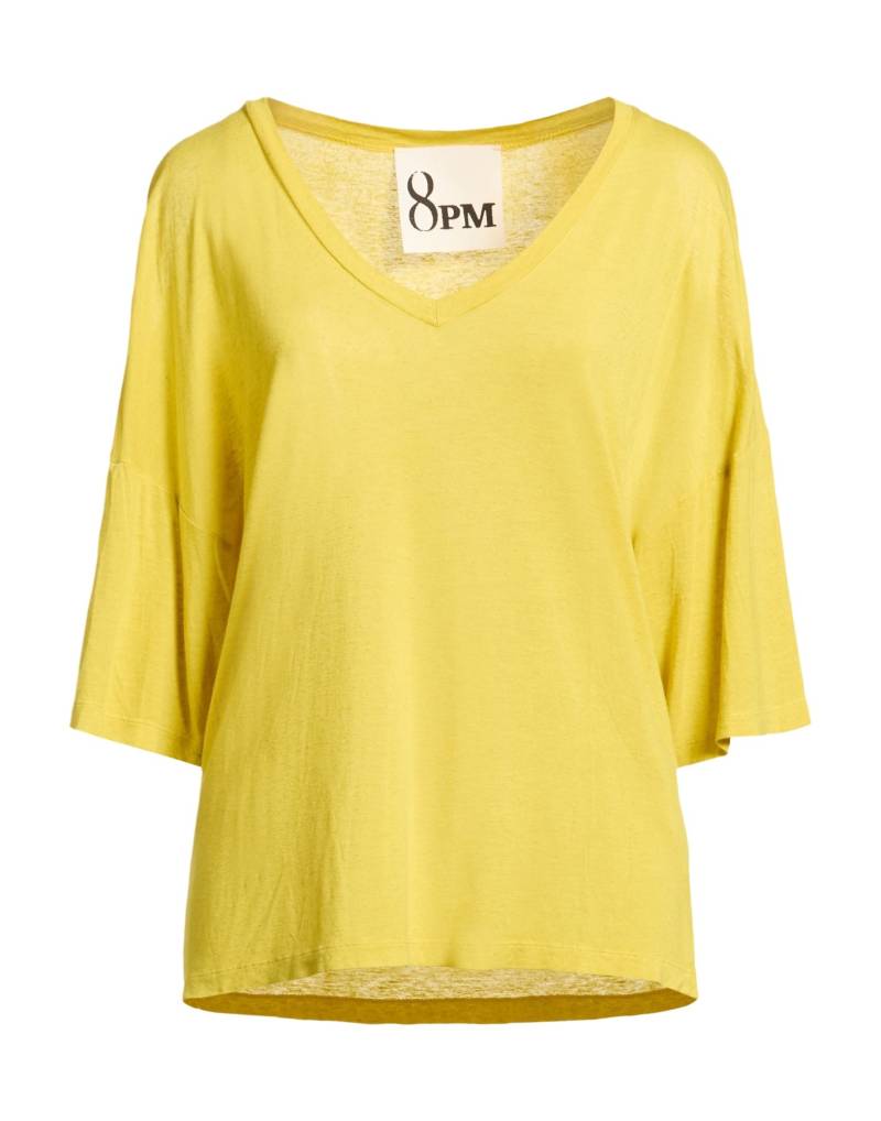 8PM T-shirts Damen Gelb 8PM T-shirts Damen Gelb von 8PM